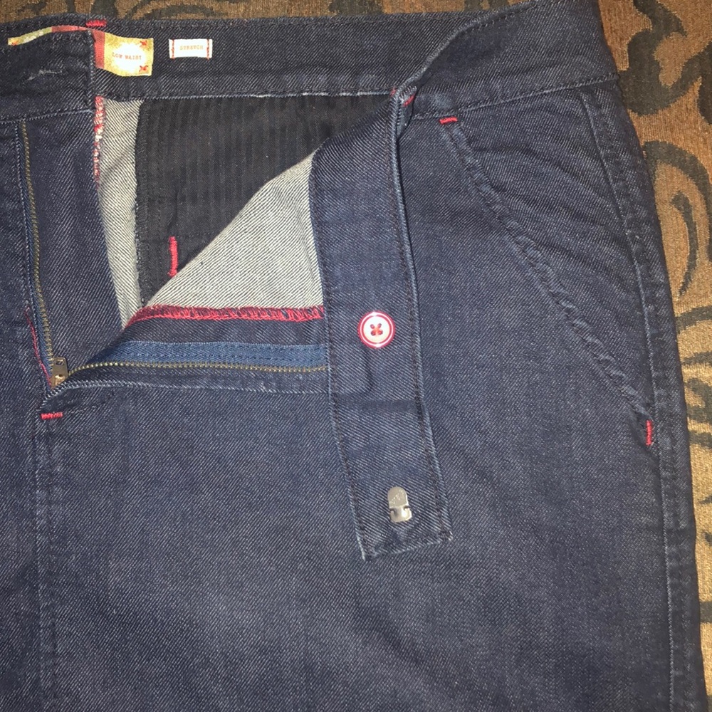 Denim Straight jean skirt